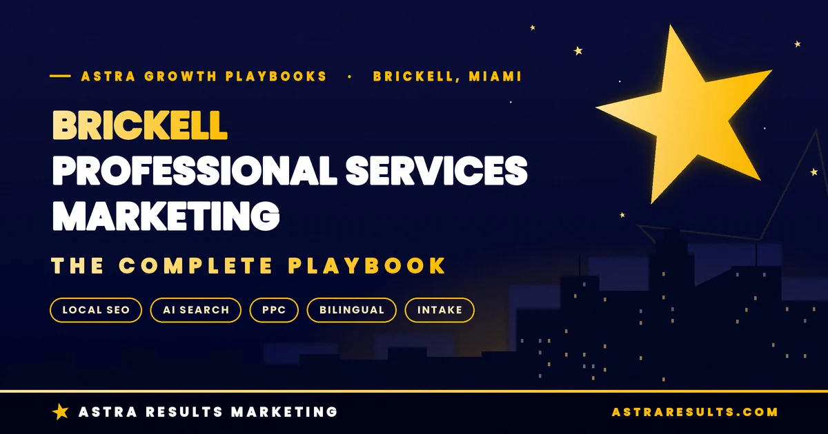 Brickell Professional Services Marketing: The Complete Playbook