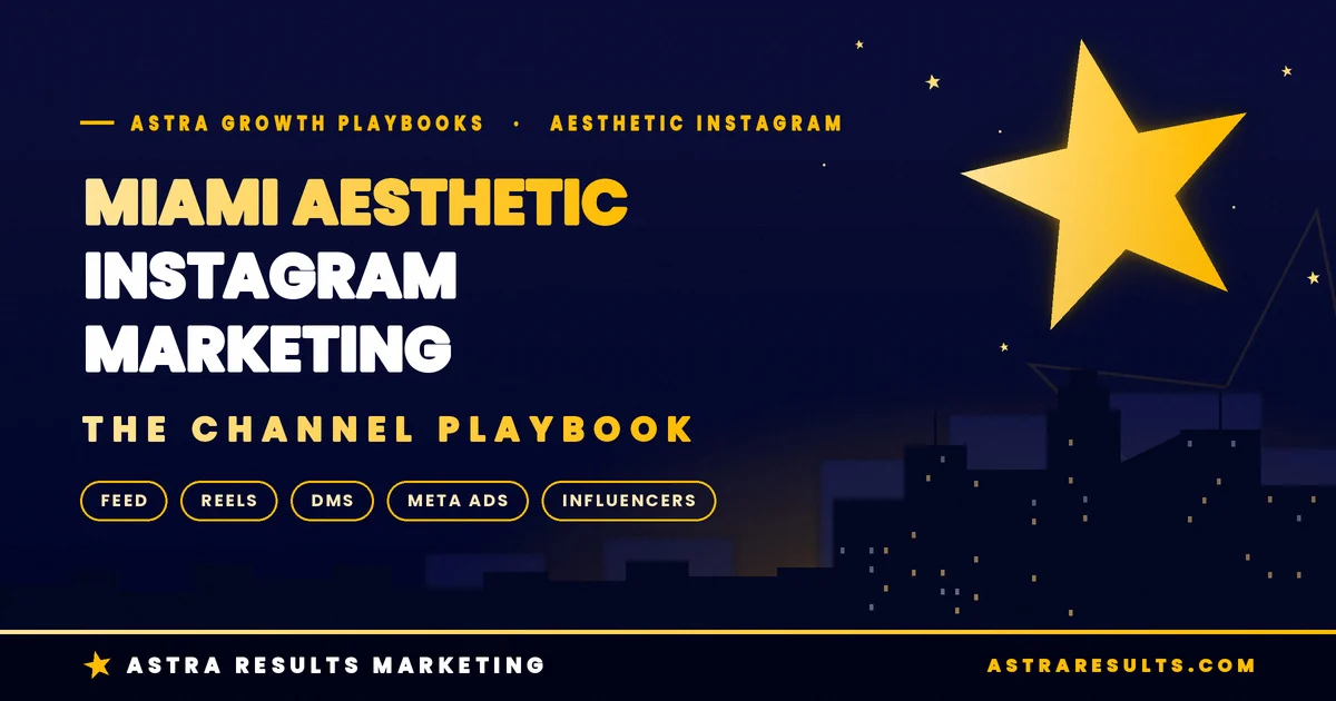Miami Aesthetic Practice Instagram Marketing