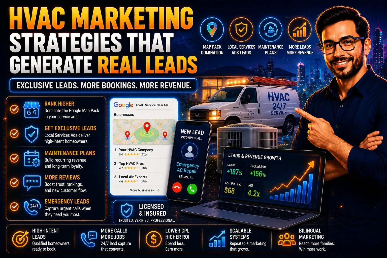 HVAC Marketing Strategies That Generate Real Leads