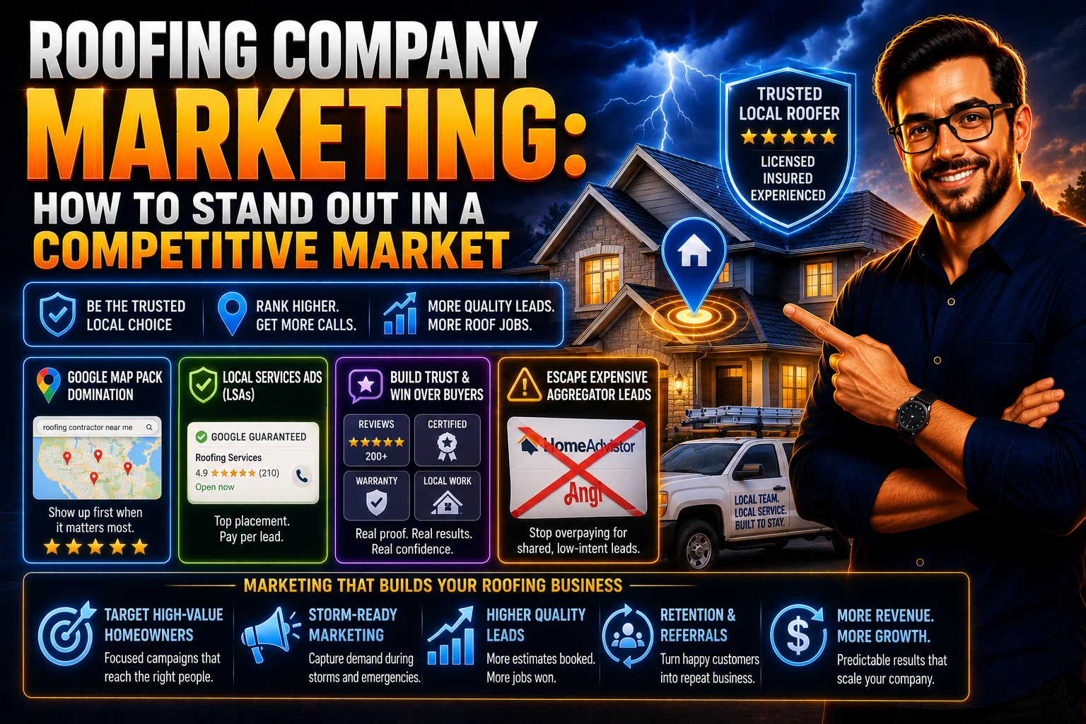 Roofing Company Marketing: How to Stand Out in a Competitive Market