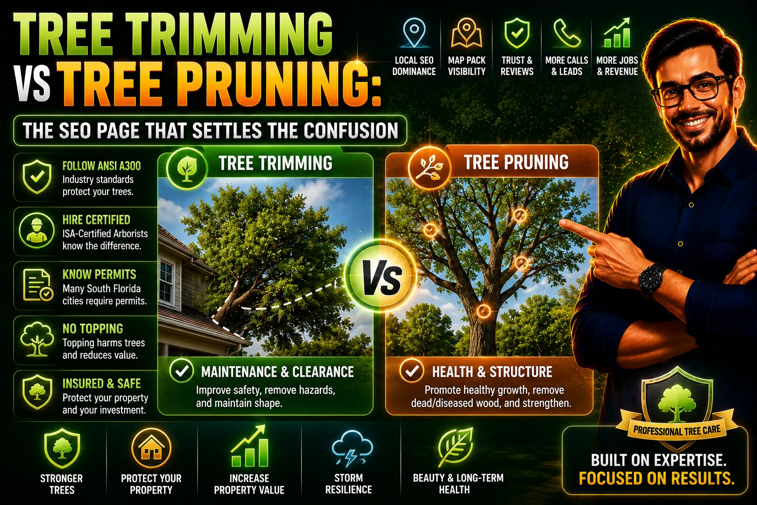 Tree Trimming vs Tree Pruning: The SEO Page That Settles the Confusion