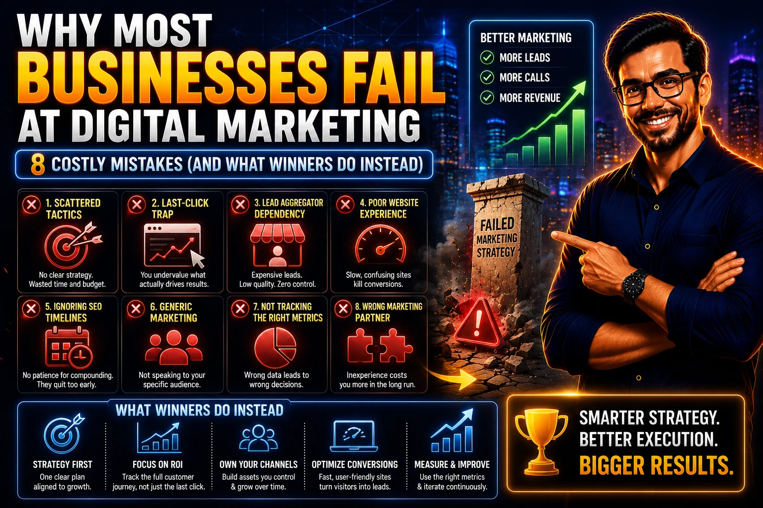 Why Most Businesses Fail at Digital Marketing