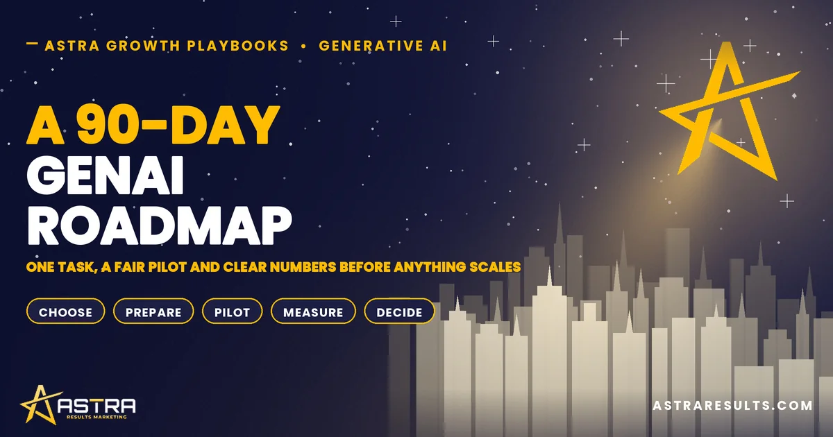 A 90-Day GenAI Roadmap