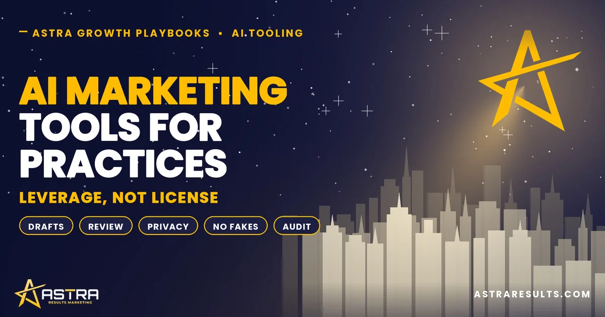AI Marketing Tools for Professional Practices