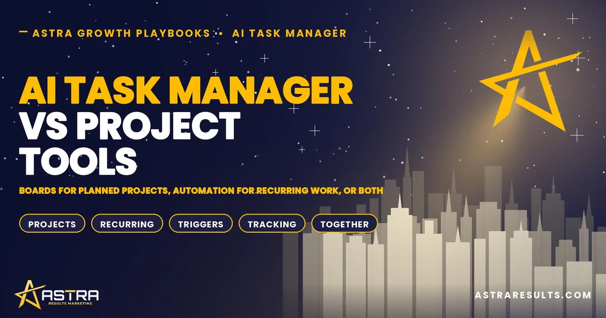 AI Task Manager vs Project Tools