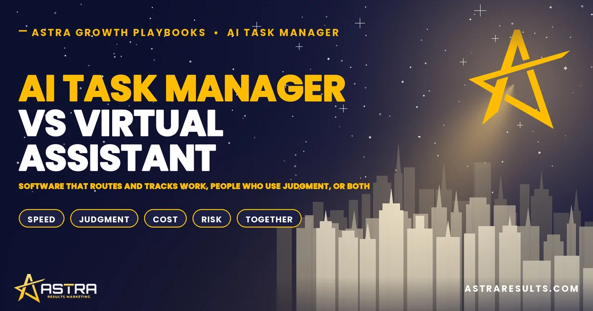 AI Task Manager vs Virtual Assistant
