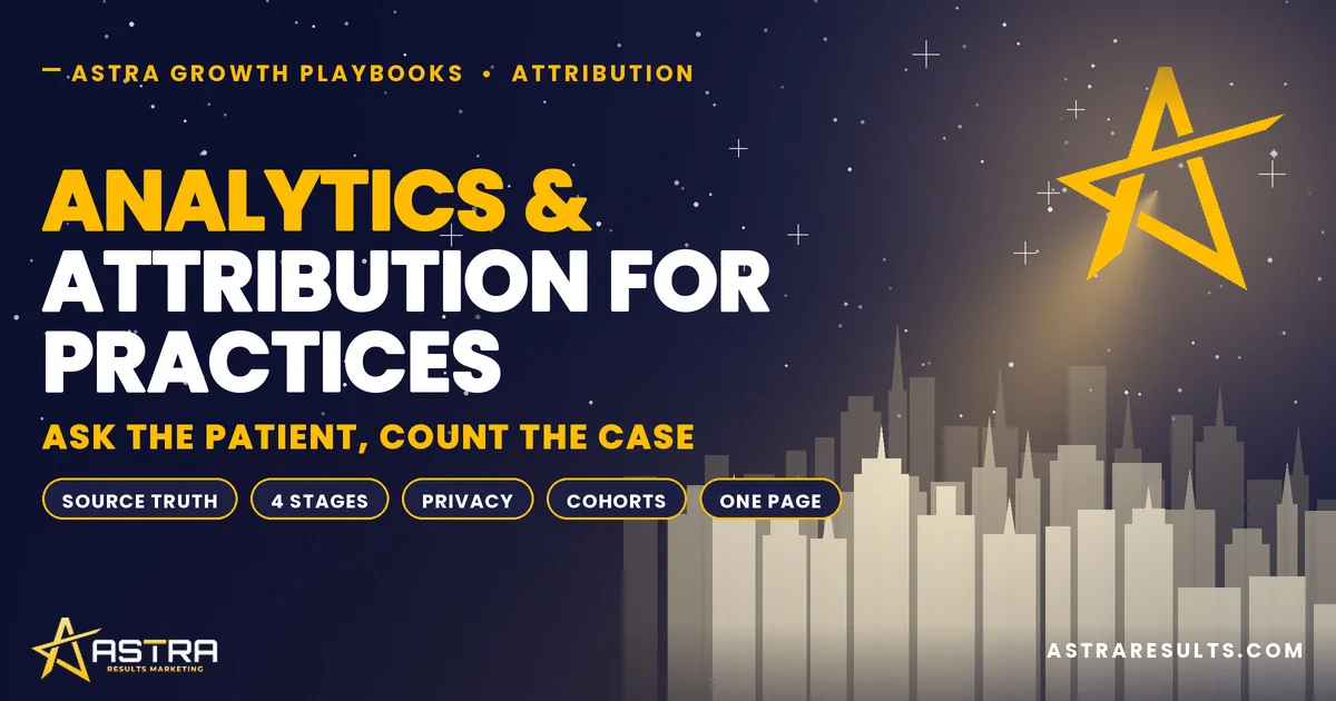 Analytics & Attribution for Professional Practices