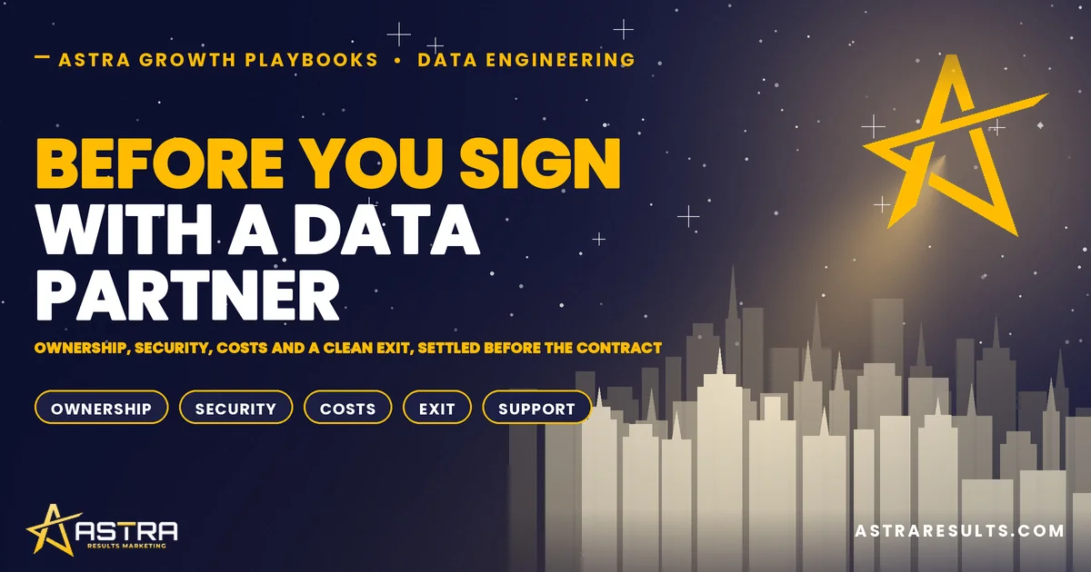 Before You Sign With a Data Partner