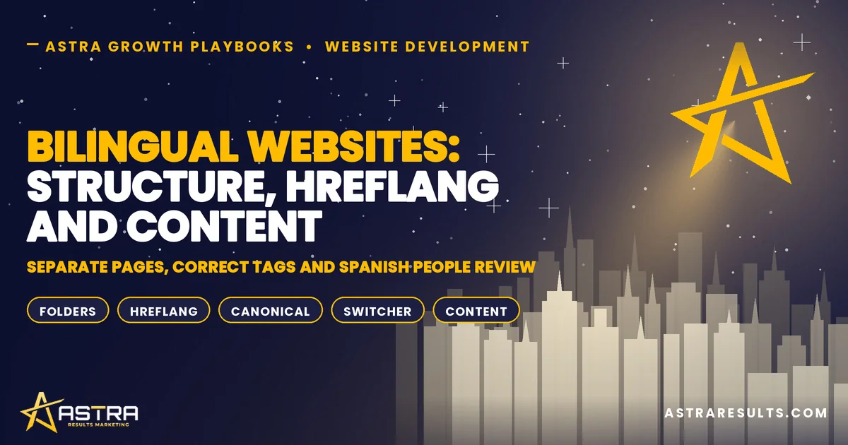Bilingual Websites: Structure, Hreflang and Content