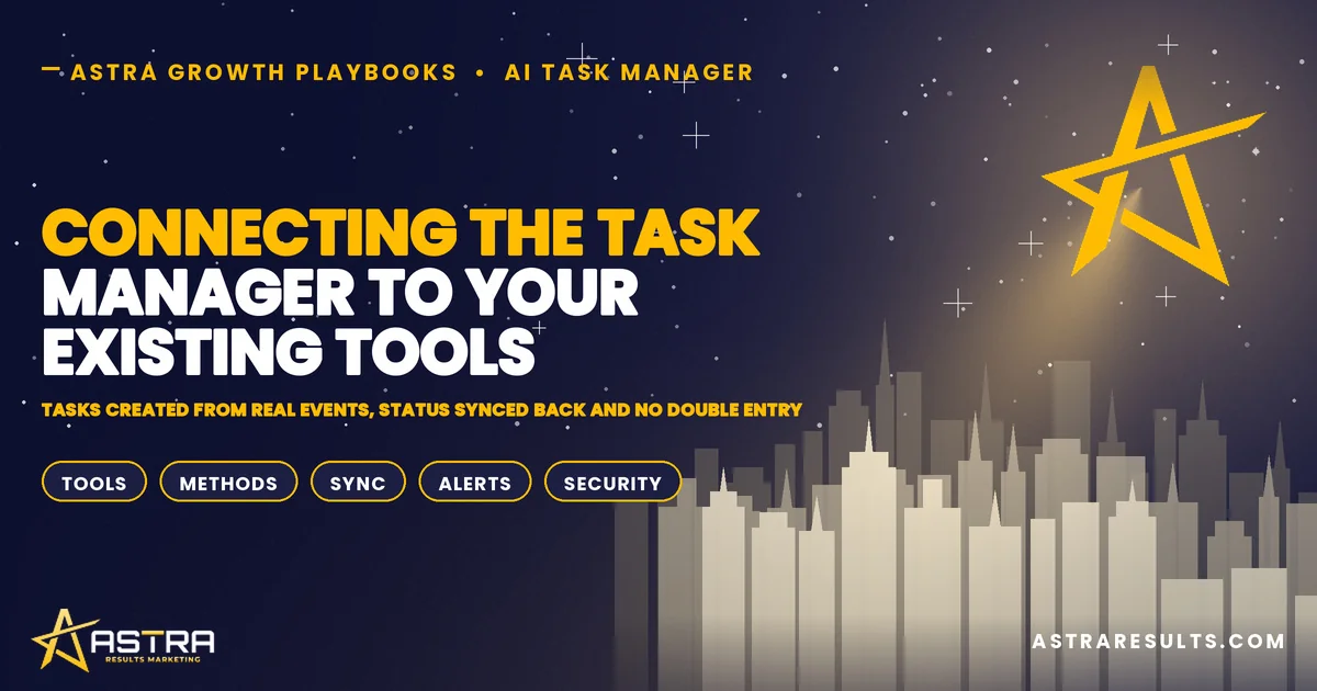 Cómo Conectar el AI Task Manager con Tus Herramientas Actuales