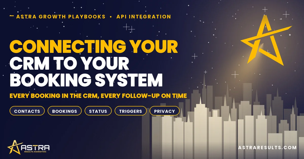 Connecting Your CRM to Your Booking System