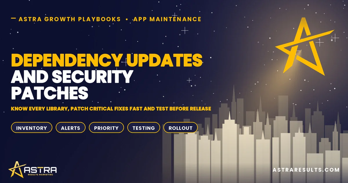 Dependency Updates and Security Patches