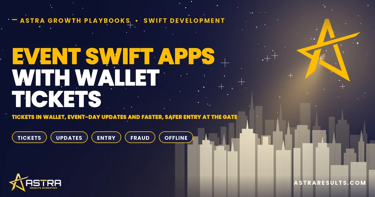 Event Swift Apps With Wallet Tickets