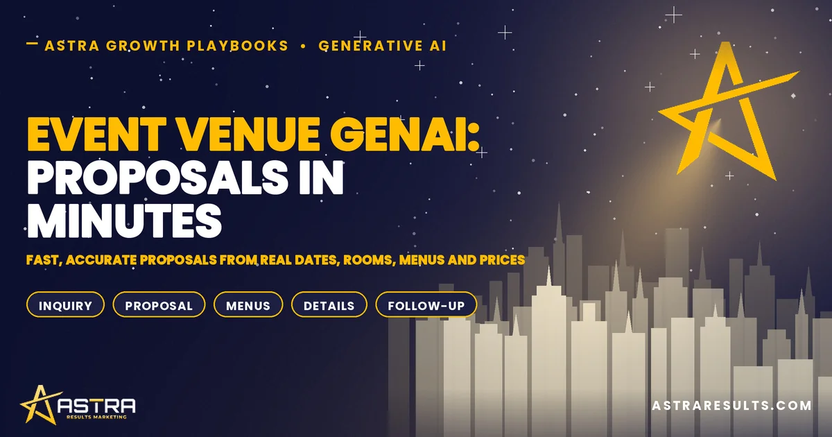 Event Venue GenAI: Proposals in Minutes