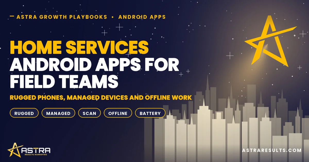Home Services Android Apps for Field Teams