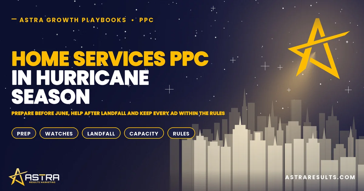 Home Services PPC in Hurricane Season