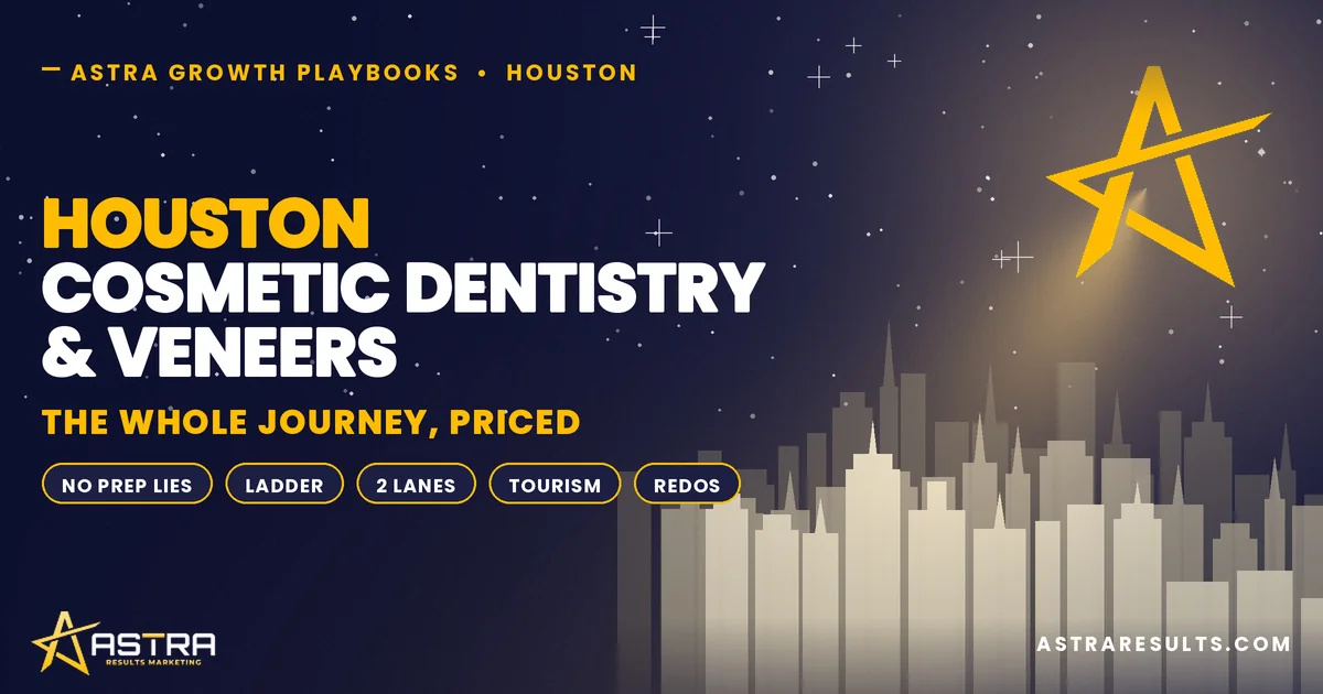 Houston Cosmetic Dentistry & Veneers Marketing