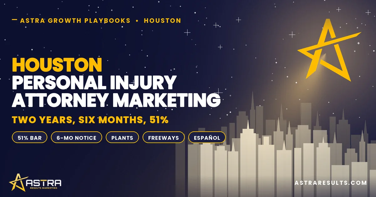 Houston Personal Injury Attorney Marketing