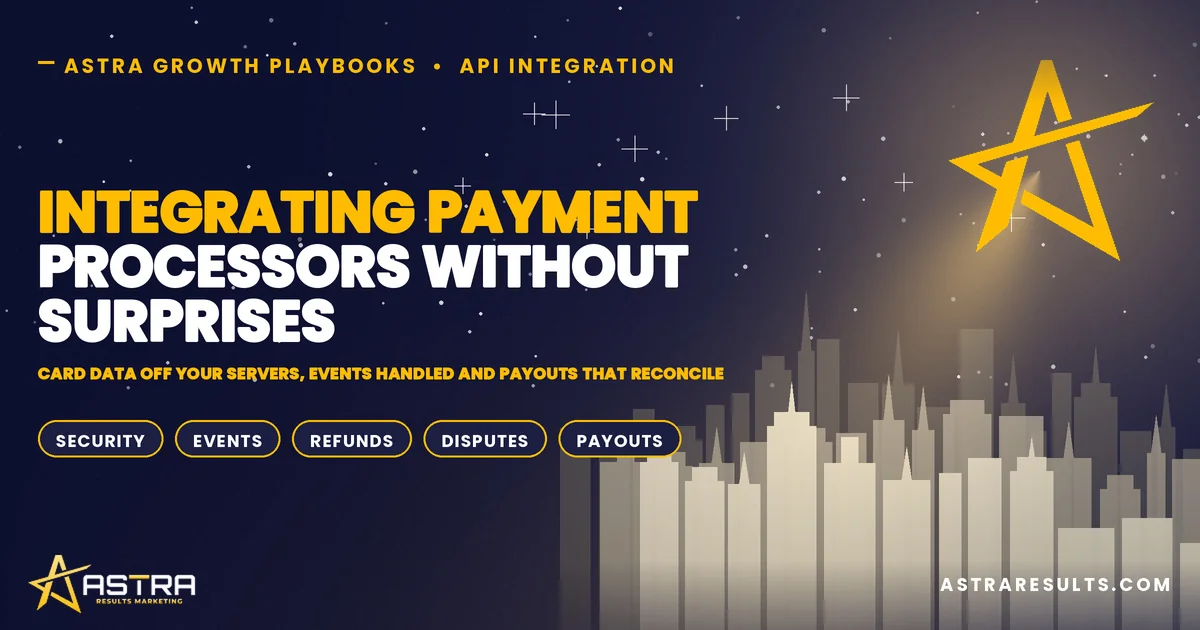 Integrating Payment Processors Without Surprises