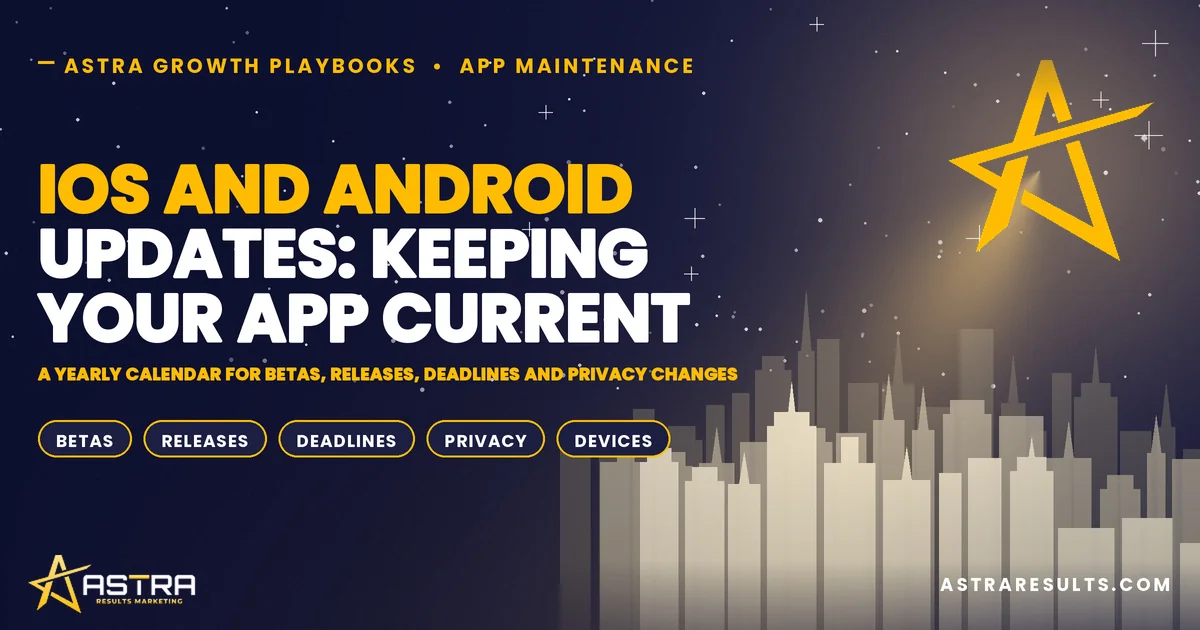iOS and Android Updates: Keeping Your App Current