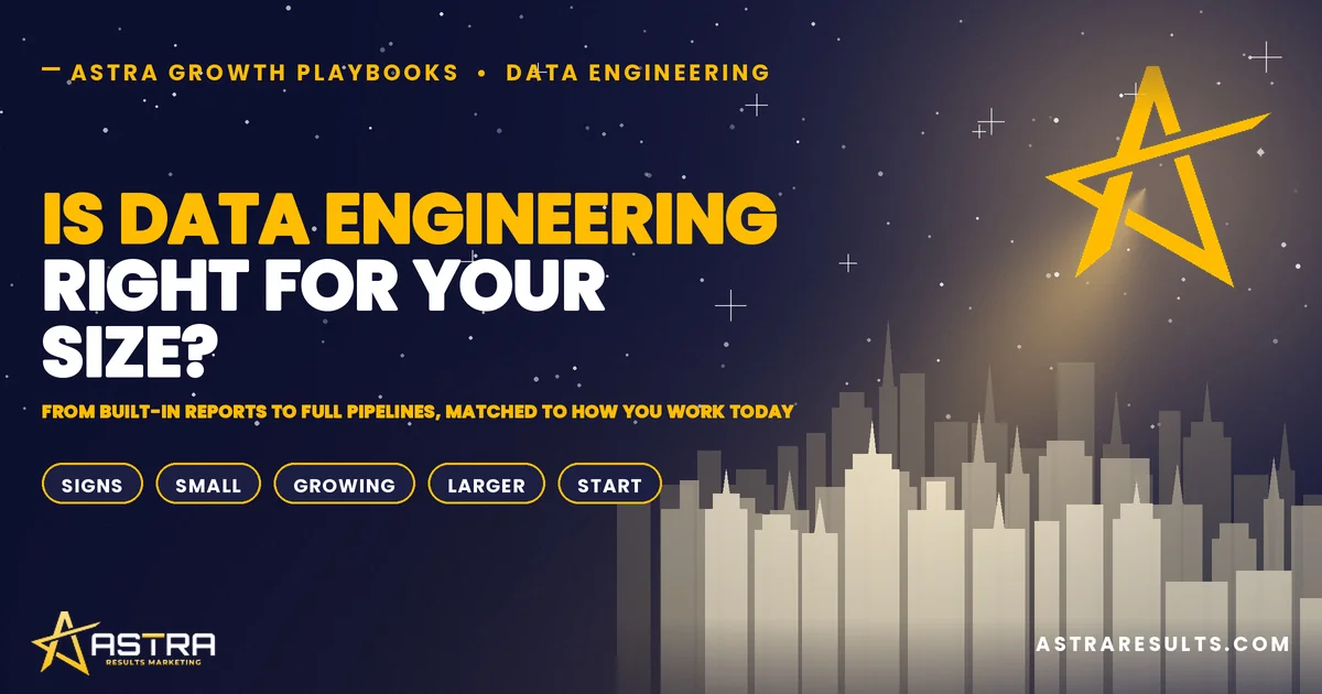 ¿La Ingeniería de Datos es Adecuada para el Tamaño de tu Negocio?
