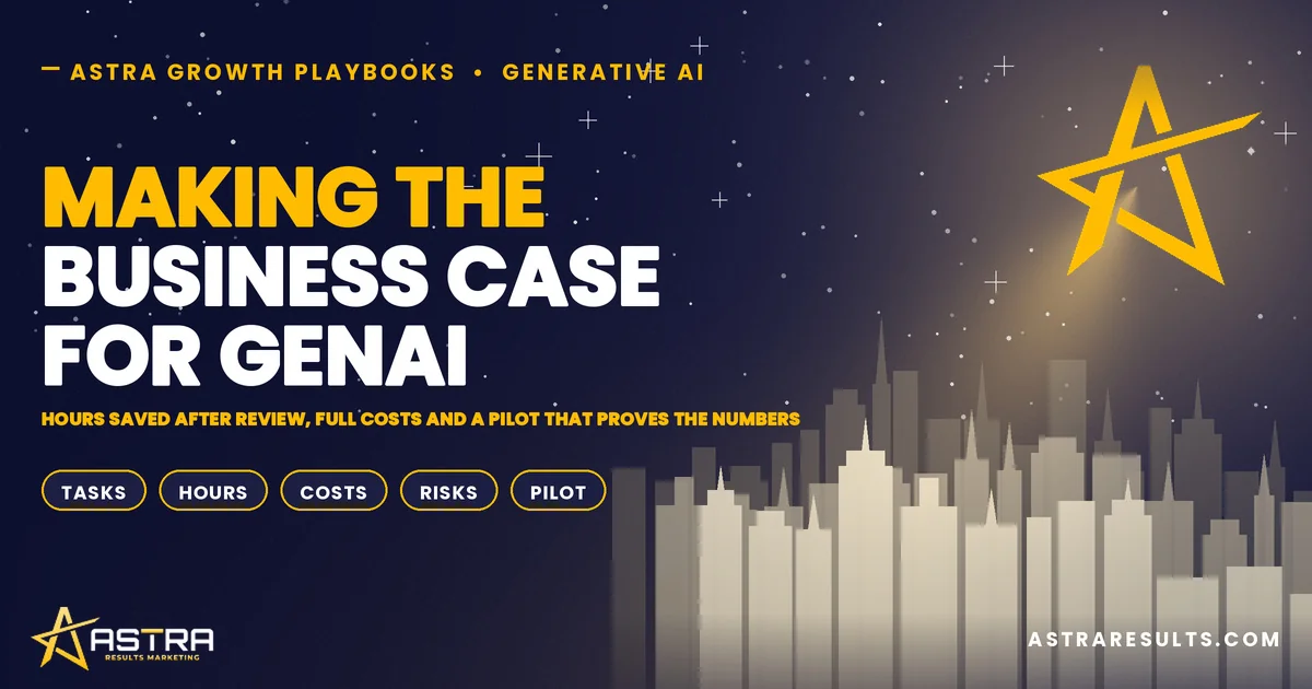 Making the Business Case for GenAI