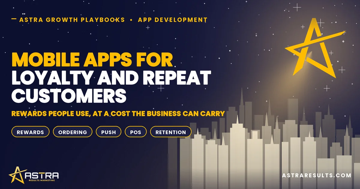 Mobile Apps for Loyalty and Repeat Customers