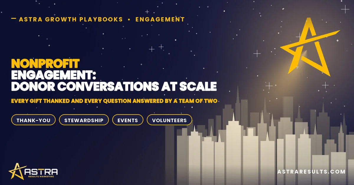 Nonprofit Engagement: Donor Conversations at Scale