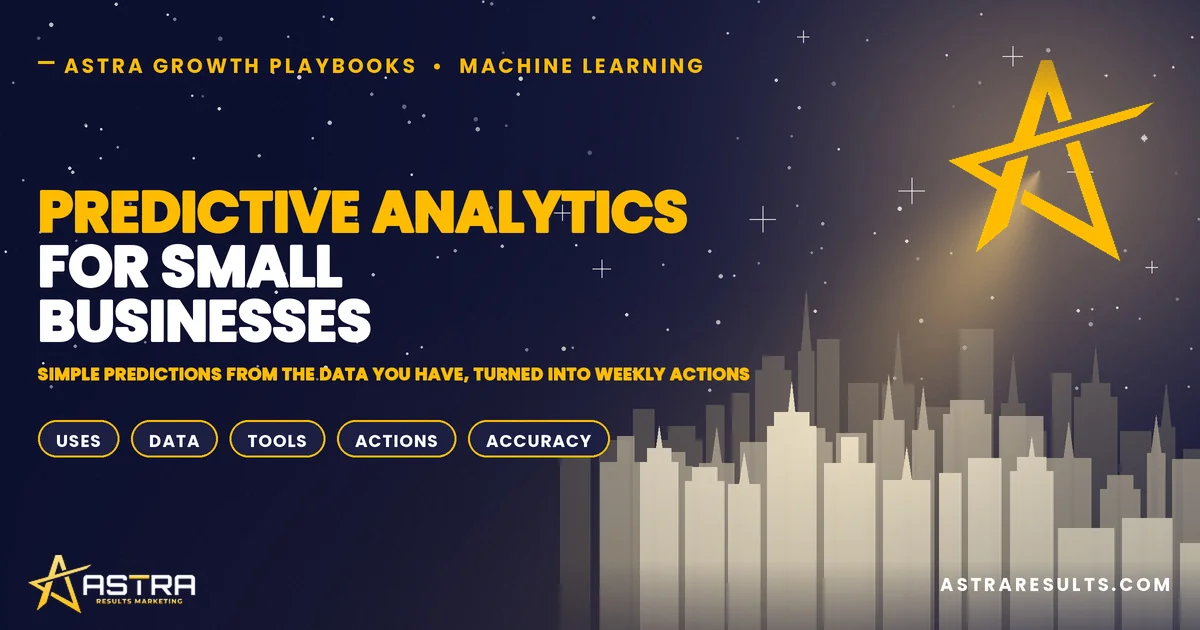 Predictive Analytics for Small Businesses