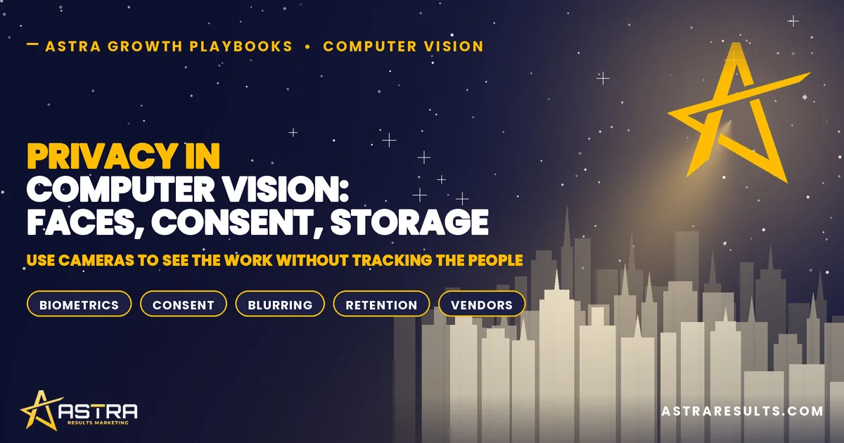 Privacy in Computer Vision: Faces, Consent, Storage