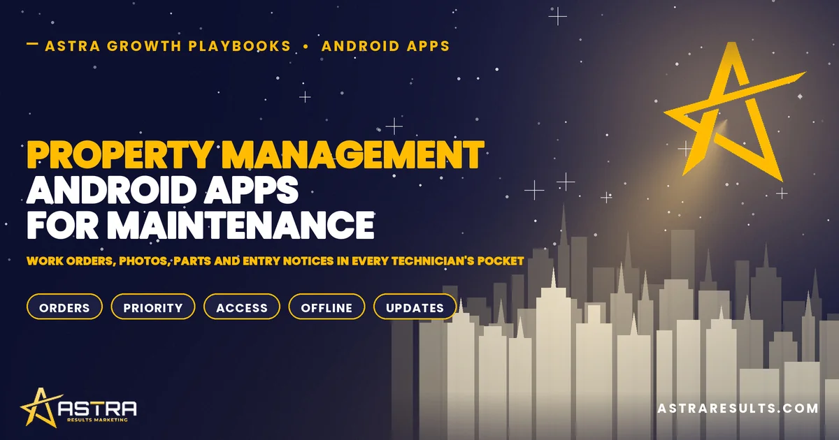 Property Management Android Apps for Maintenance