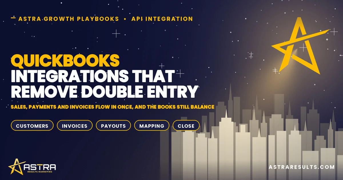 QuickBooks Integrations That Remove Double Entry