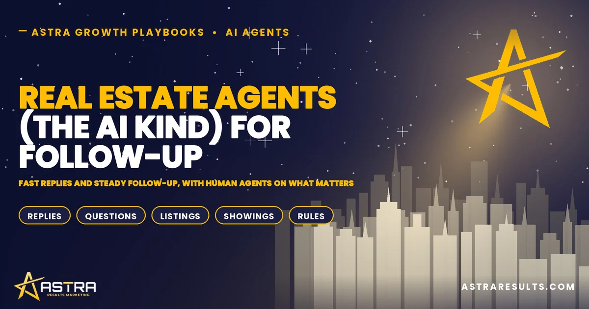 Agentes Inmobiliarios (los de IA) para el Seguimiento