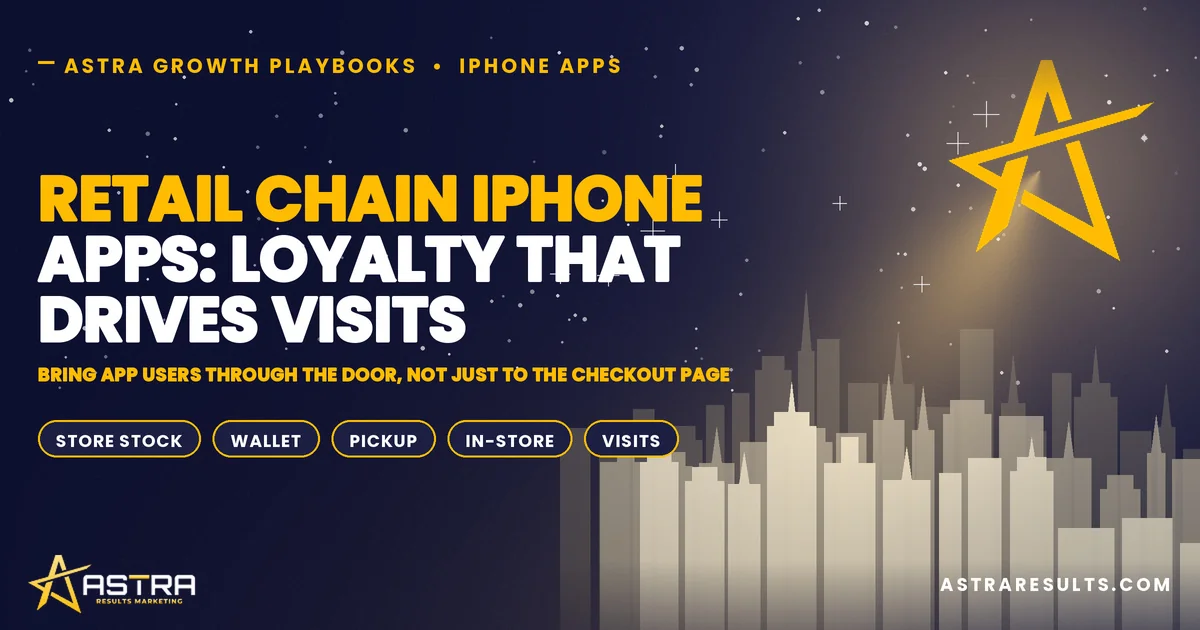 Retail Chain iPhone Apps: Loyalty That Drives Visits