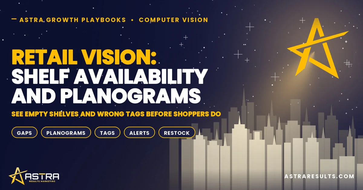 Retail Vision: Shelf Availability and Planograms