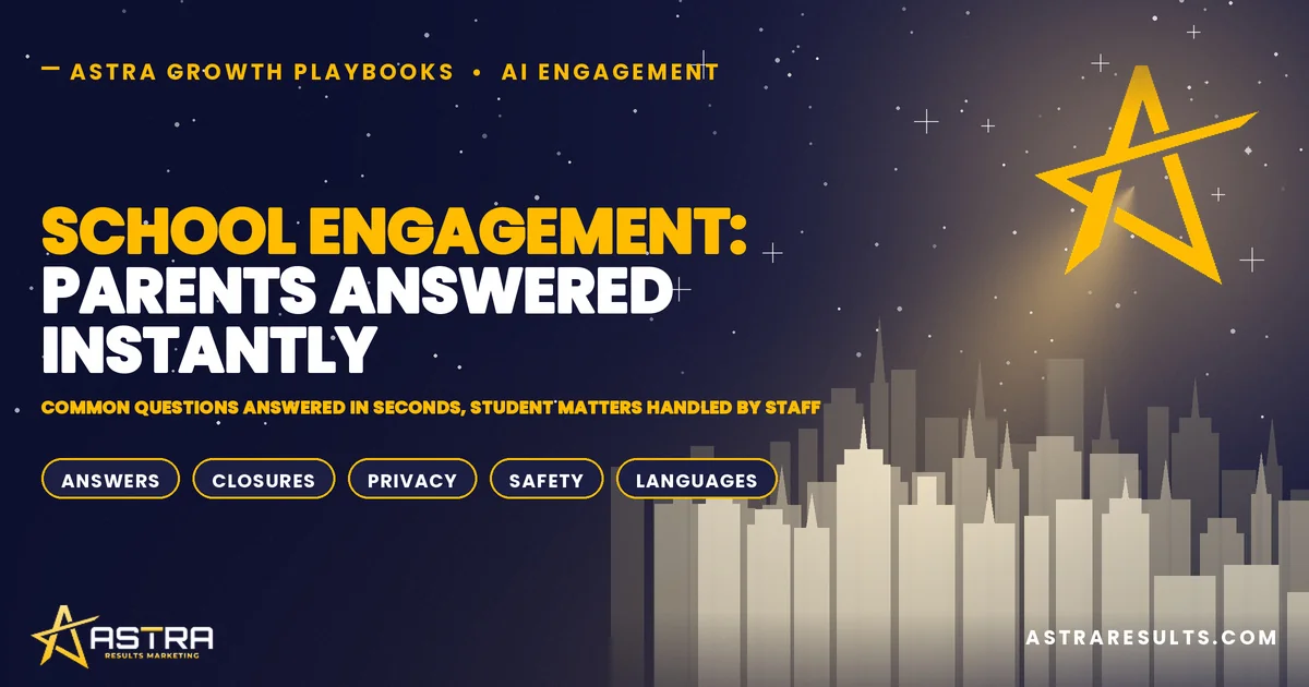 School Engagement: Parents Answered Instantly