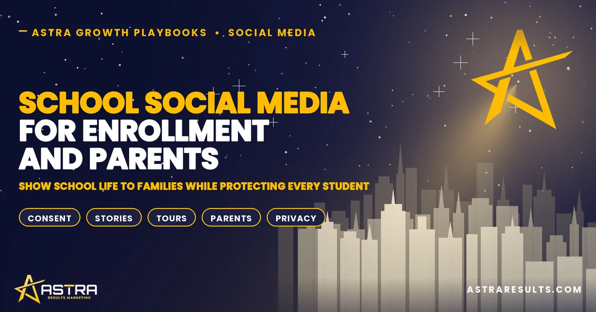 School Social Media for Enrollment and Parents