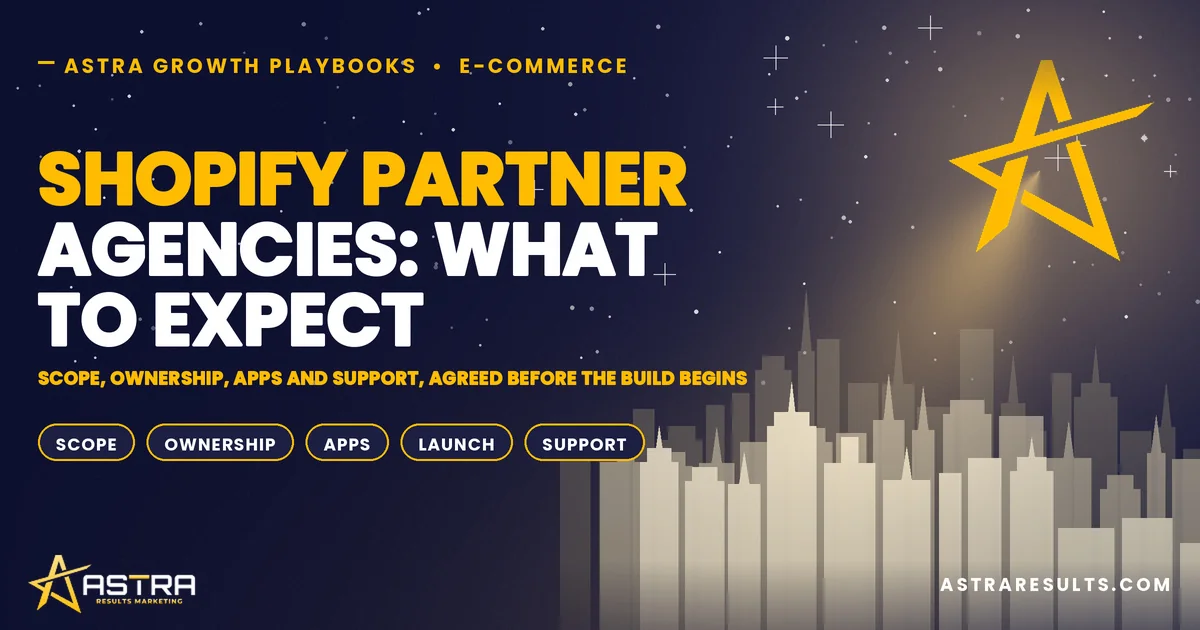 Shopify Partner Agencies: What to Expect