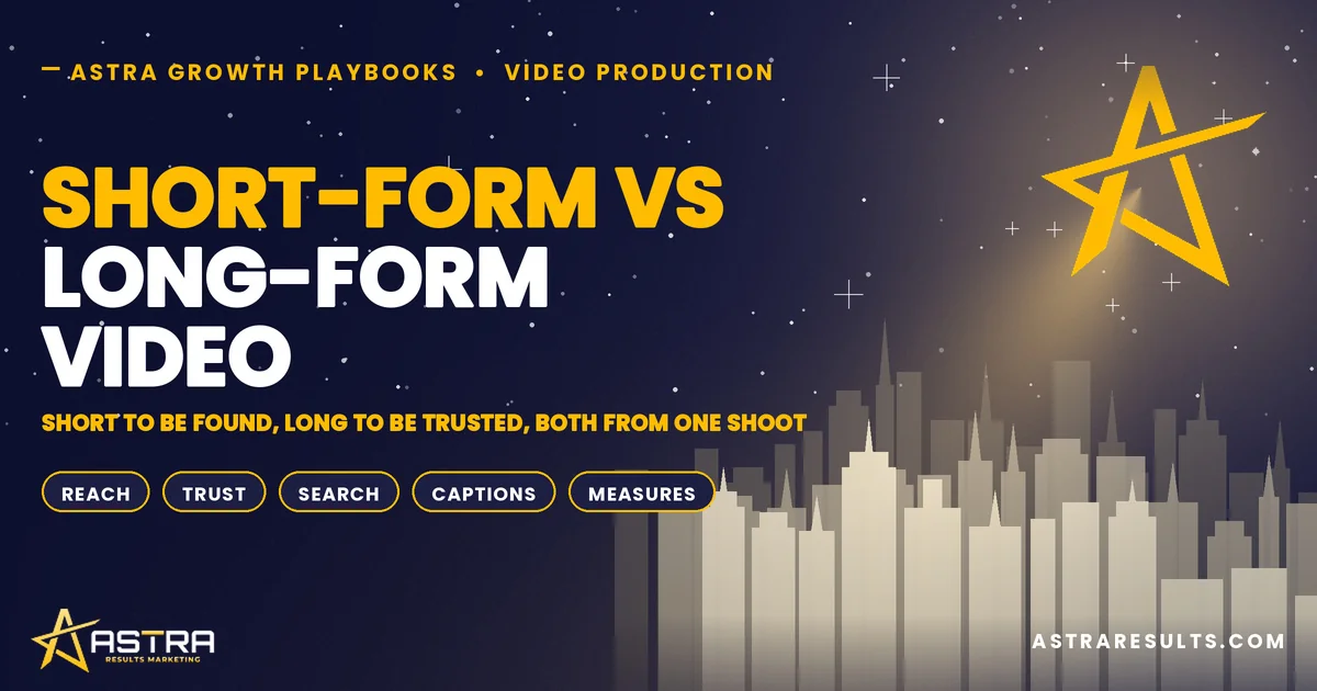 Short-Form vs Long-Form Video