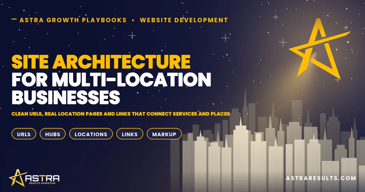 Site Architecture for Multi-Location Businesses