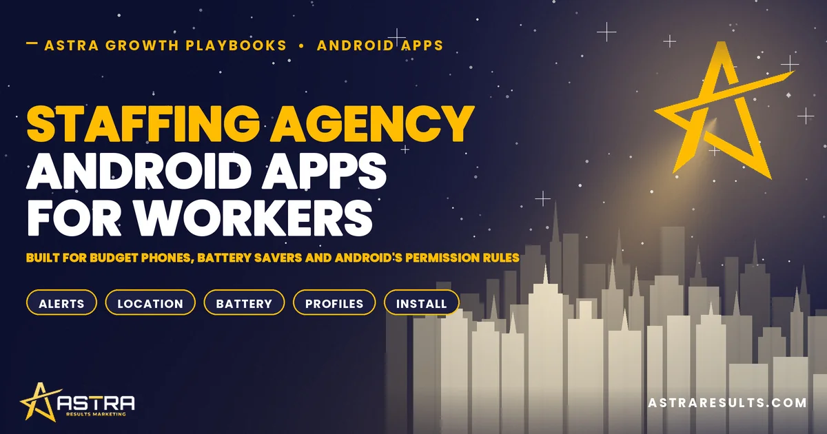 Staffing Agency Android Apps for Workers