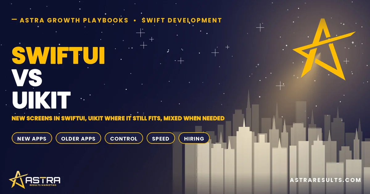 SwiftUI vs UIKit