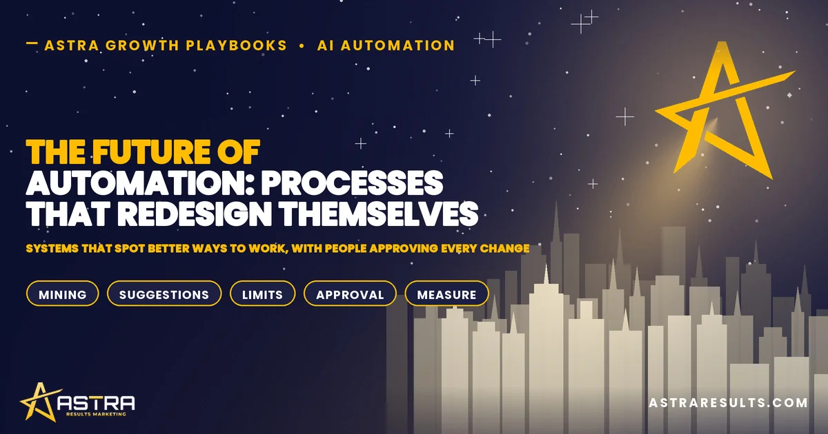 El Futuro de la Automatización: Procesos que se Rediseñan Solos