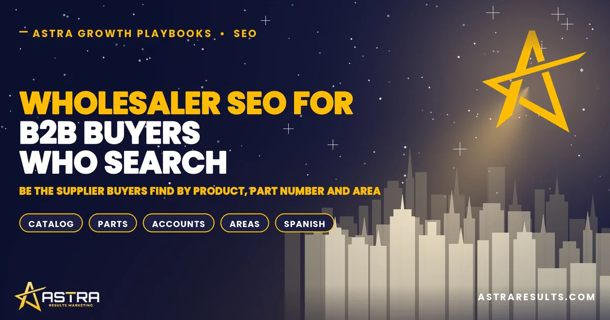 SEO para Mayoristas: Compradores B2B que Buscan en Línea