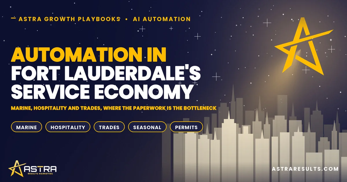 Automatización en la Economía de Servicios de Fort Lauderdale