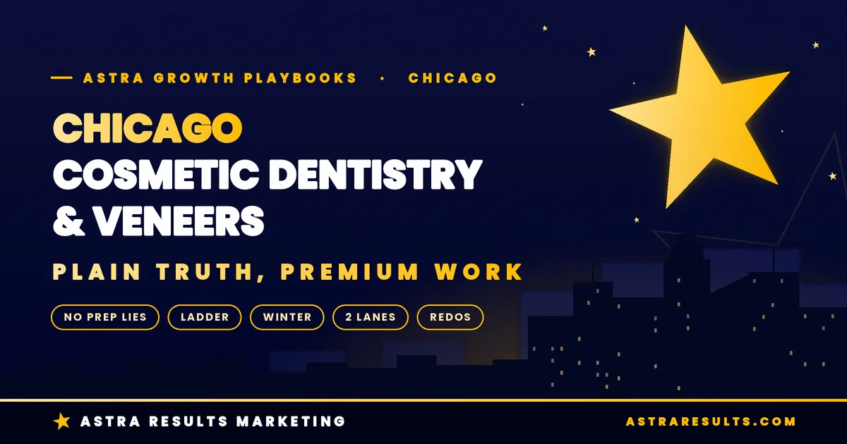 Chicago Cosmetic Dentistry & Veneers Marketing