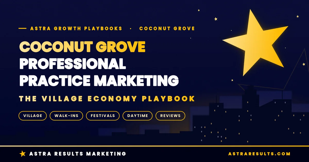 Coconut Grove Professional Practice Marketing
