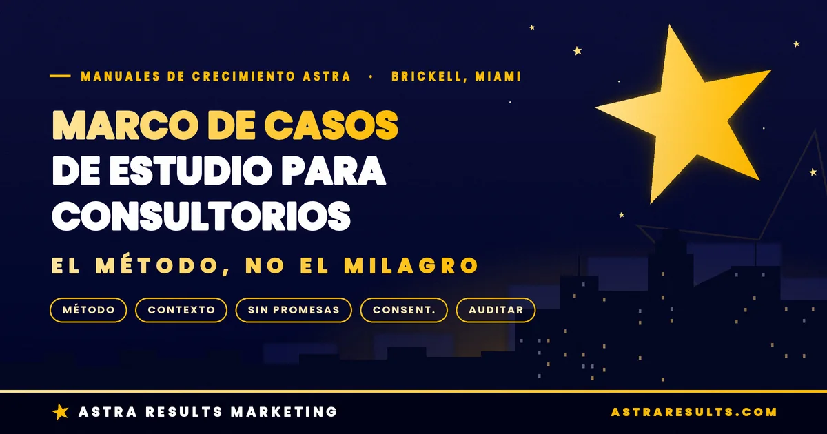 Marco de Casos de Estudio para Consultorios