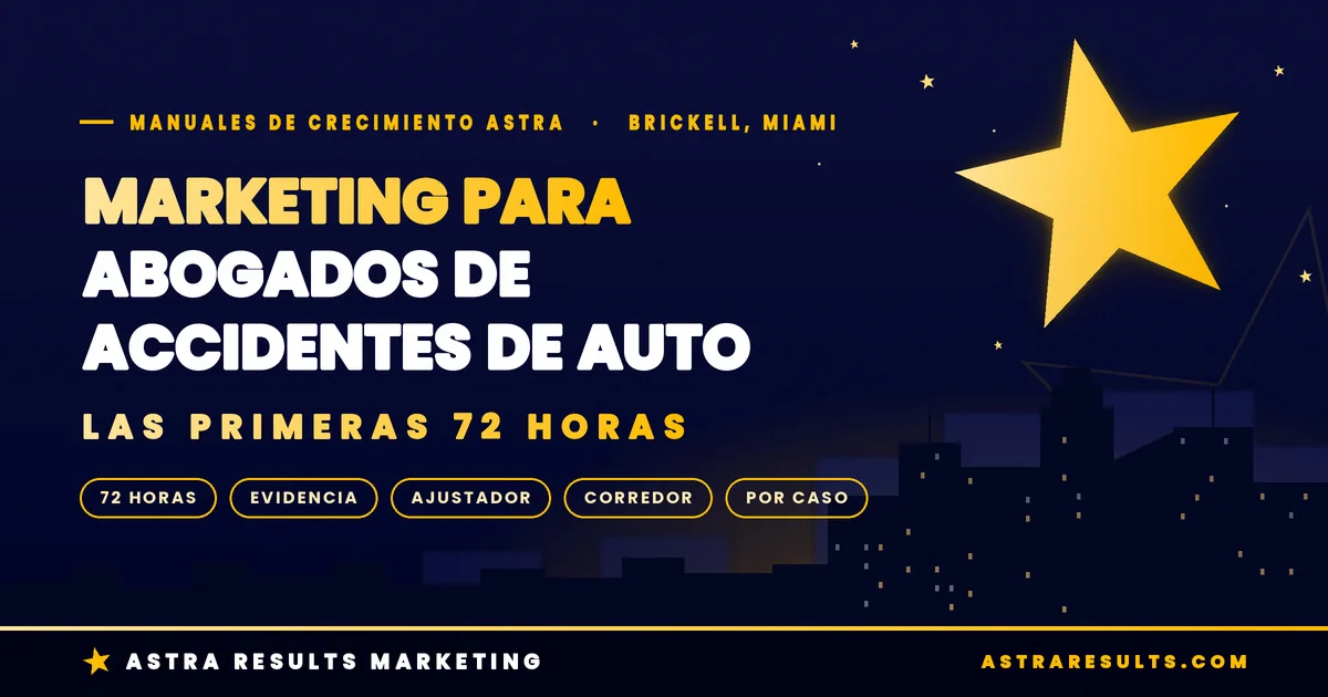 Marketing para Abogados de Accidentes de Auto