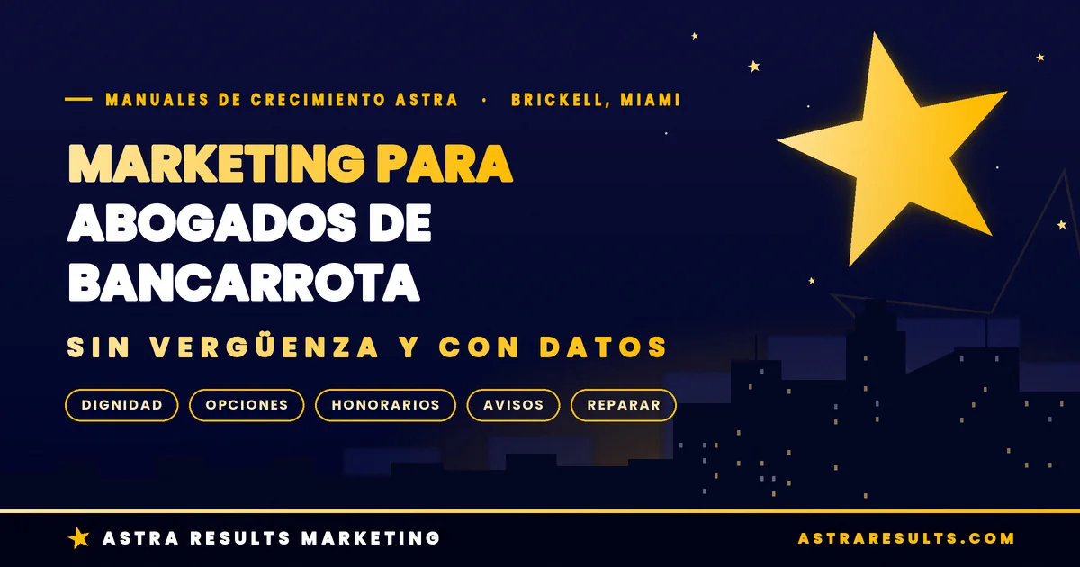 Marketing para Abogados de Bancarrota